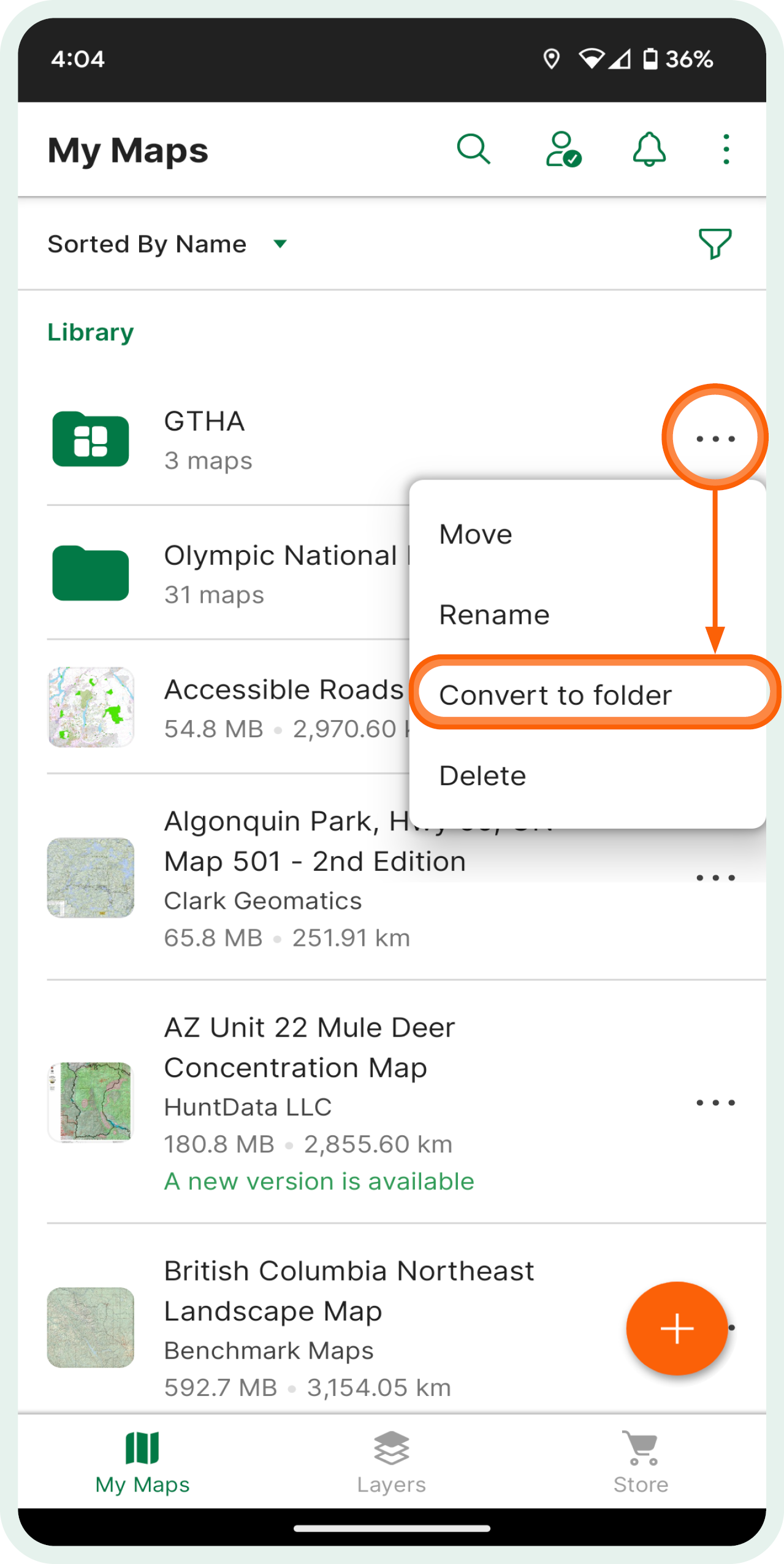 Map folders vs. Collections – Avenza Maps